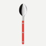 BISTROT SOLID - DESSERT SPOON - RED