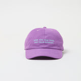 BKK COTTON CAP - HERE FOR THAI FOOD - PURPLE