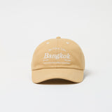 BKK COTTON CAP - NO PLACE LIKE BKK_KAKI