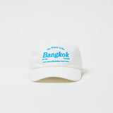 BKK COTTON CAP - NO PLACE LIKE BKK_WHITE