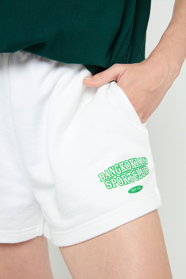 BANGKOKIAN SPORT SHORTS - WHITE