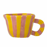 BLOOMINGVILLE Nini Cup Rose Yellow Stripes
