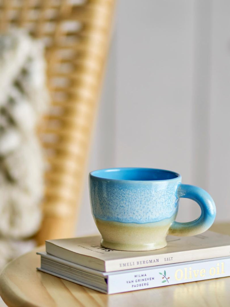 Safie Mug Blue Stoneware