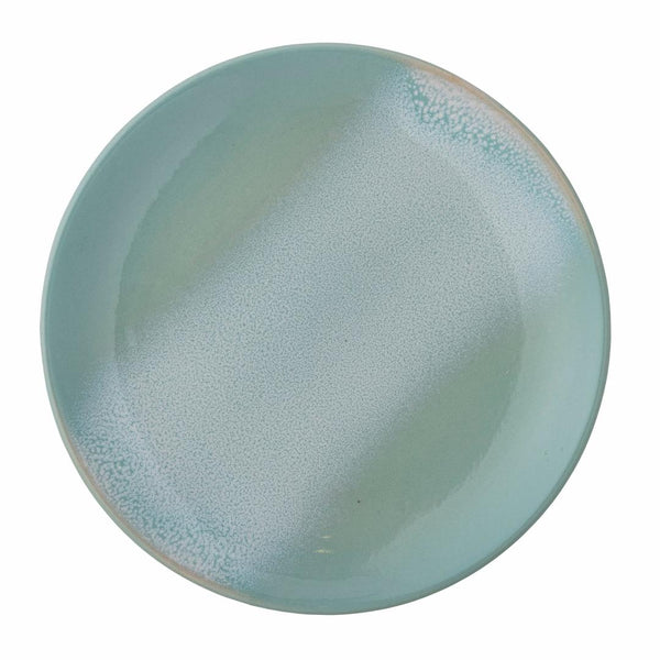 Safie Plate Green Stoneware