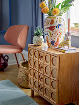 BLOOMINGVILLE Mamie Candle Holder Brown Set