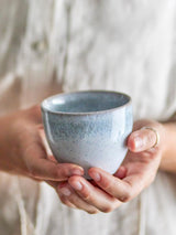 Paula Cup Blue Stoneware