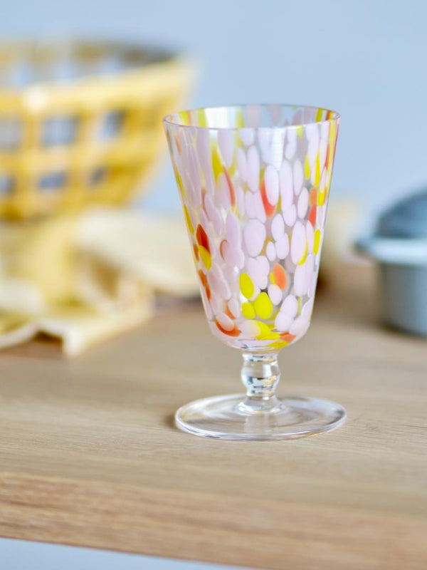 Lilya Wine Glass Rose Glass
