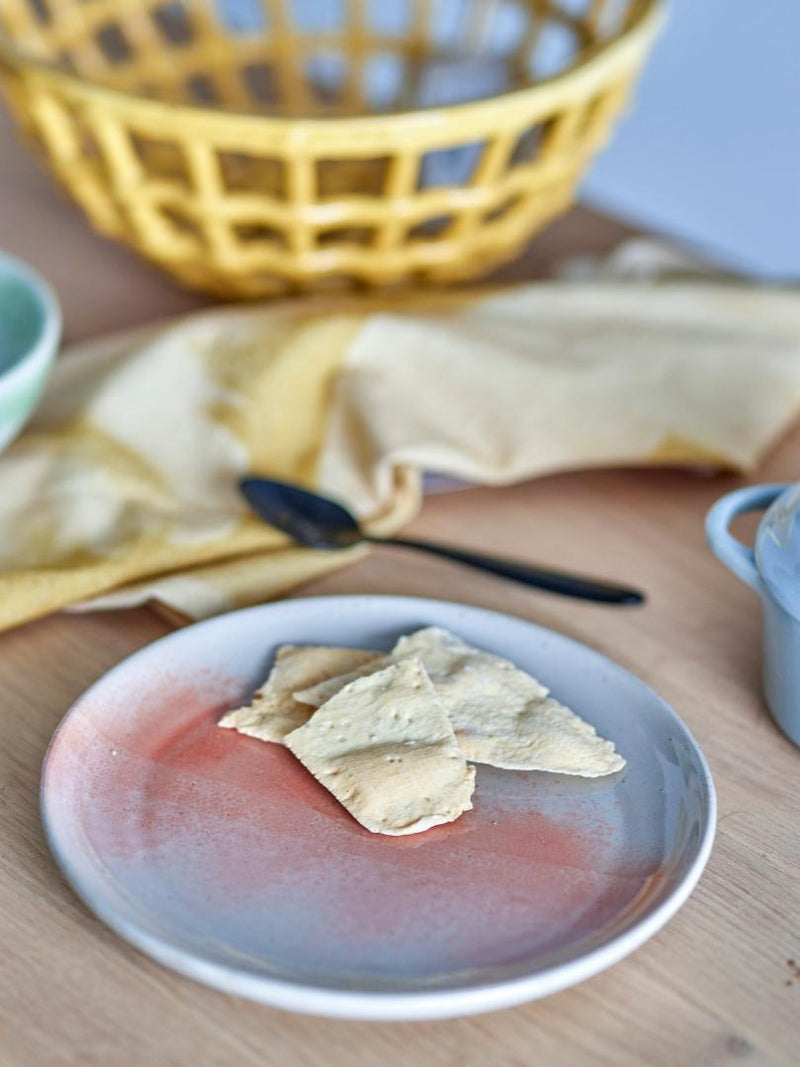 Paula Plate Orange Stoneware