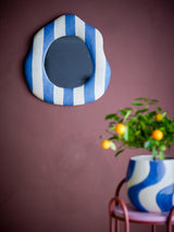 BLOOMINGVILLE Travis Wall Mirror Blue