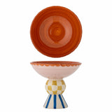 BLOOMINGVILLE Bob Pedestal Bowl Rose