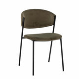 Marlo Dining Chair Green Recycled Polyester