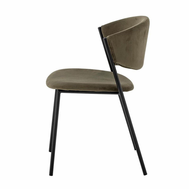 Marlo Dining Chair Green Recycled Polyester