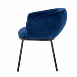 Cortone Dining Chair Blue Recycled Polyester