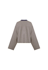 BLOOM LONG SLEEVE - BEIGE STRIPE