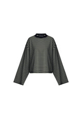 BLOOM LONG SLEEVE - FOREST STRIPE