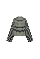 BLOOM LONG SLEEVE - FOREST STRIPE