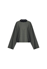 BLOOM LONG SLEEVE - FOREST STRIPE