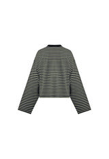 BLOOM LONG SLEEVE - FOREST STRIPE