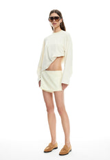 BLOOM LONG SLEEVE - LEMON STRIPE