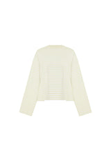 BLOOM LONG SLEEVE - LEMON STRIPE