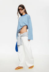 BLOOM LONG SLEEVE - MICKEY BLUE STRIPE