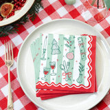 TALKING TABLES Christmas Icons Paper Napkins Pack