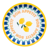 TALKING TABLES Lemon Tin Tray 31cm