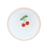 BON AMOUR CHERRY ENAMEL BOWL 10 CM