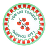 BON APPETIT TIN TRAY TOMATO GREEN