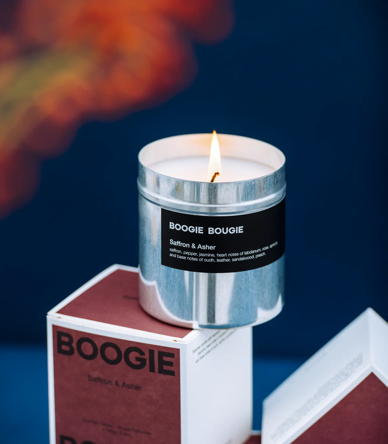 BOOGIE BOUGIE Scented Candle Saffron and Asher