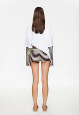 BOTTEGA SHIRT - BEIGE STRIPE