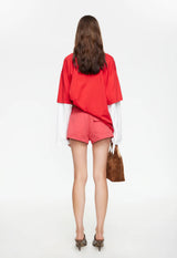 BOTTEGA SHIRT - CRIMSON