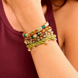 BRACELET ALOF - VERT SIZE M