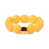 BRACELET BOMBOM-AMARELO