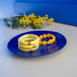 BRACELET BOMBOM-AMARELO
