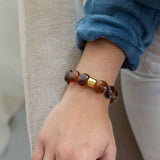 BRACELET BOMBOM-AMBRE