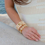 BRACELET BOMBOM-BEIGE
