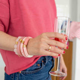 BRACELET BOMBOM-ROSADO