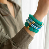 BRACELET BOMBOM-TURQUESA