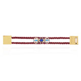 BRACELET EUFORIA - GRENAT SIZE M