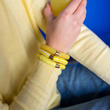 BRACELET RIVIERA-AMARELO 1