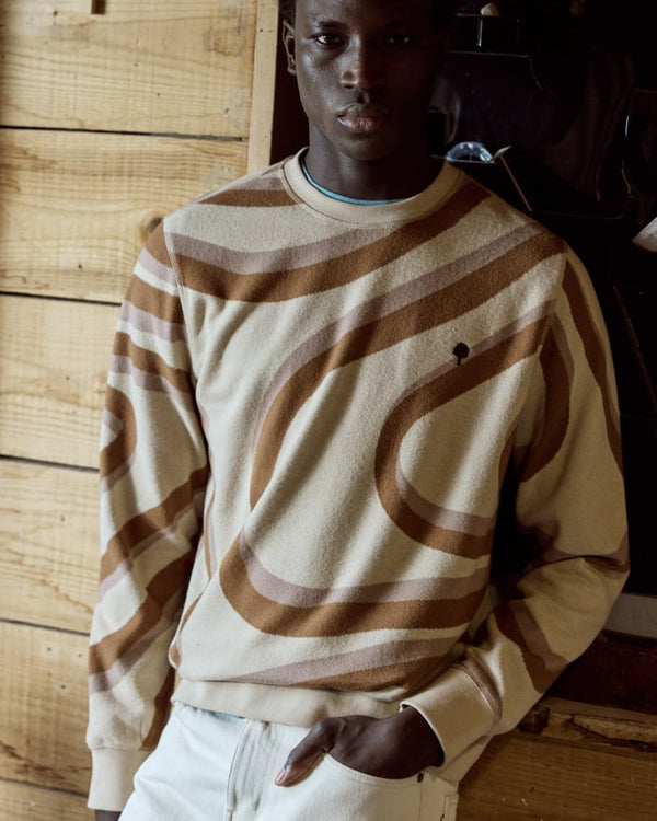 BUSSY SWEAT KNIT - MUSHROOM/TAWNY
