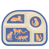 Baby and toddler divider plate - Tiger 