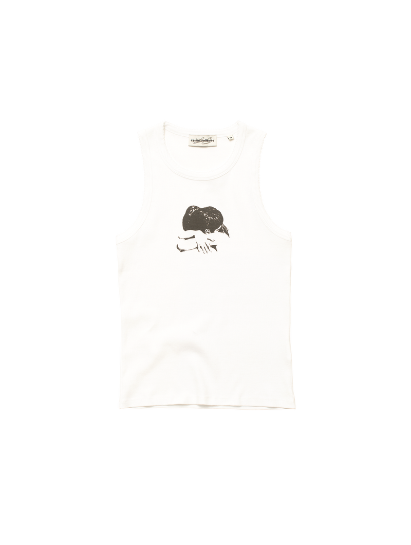 Back In Your Arms Tank Top : White