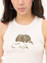 Back In Your Arms Tank Top : White