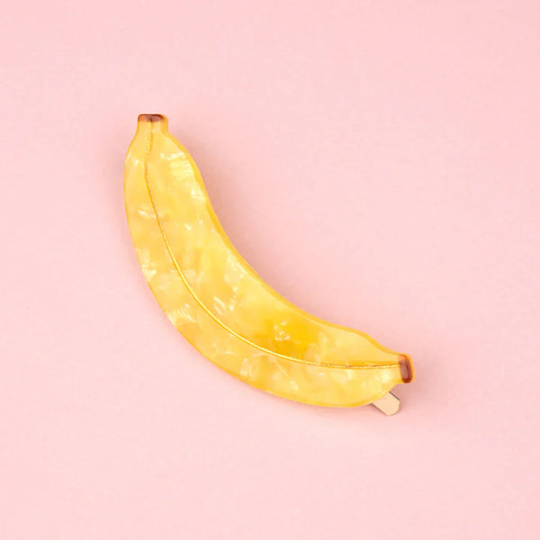 Banana hair clip