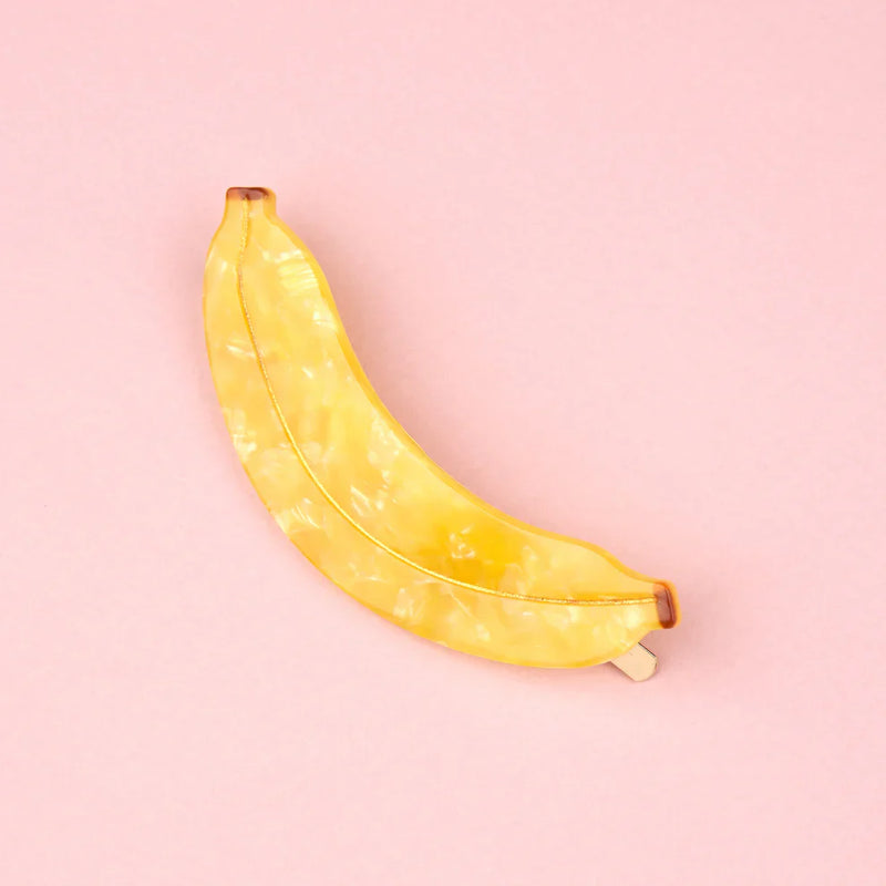 Banana hair clip
