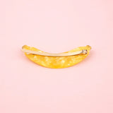 Banana hair clip