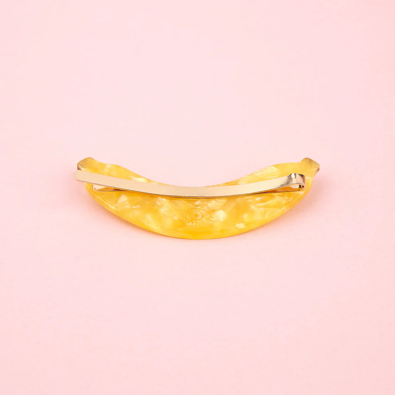 Banana hair clip