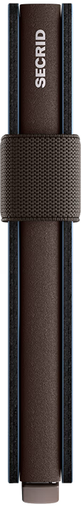 Bandwallet Matte Steel Blue - Brown